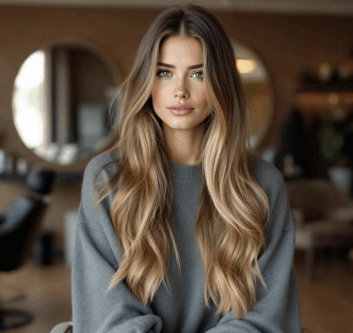 balayage laten zetten